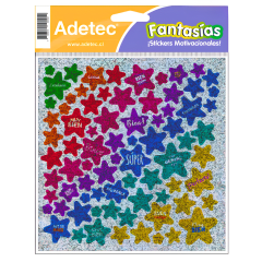 Stickers Adetec Estrellitas Motivacionales 440