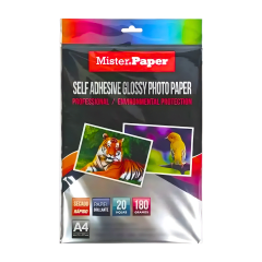 Papel Foto M. Paper A4 Adhesivo 180G 20H - 2562