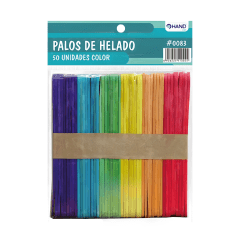 Palos Helado Hand 50u Col 0083