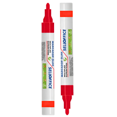 Marcador Selloffice Oleo 2mm Rojo AMPE000003