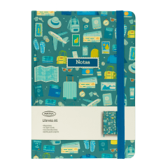 Libreta Artel 26 Lineal A5 80g Elas. City 20122546