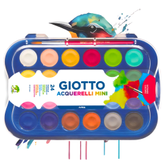 acuarela giotto 23mm 24col F352400