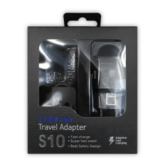 Adaptador + Cable Tipo C a Tipo A S10 15W Comp. Samsung