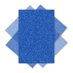 G eva Hand GLIT 20x30cm azul 10U HG-23