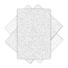 G eva Hand GLIT 20x30cm blanco 10U HG-28