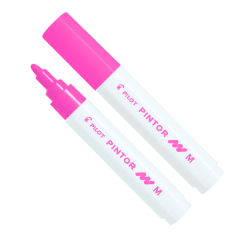 Marcador Pintor Acril 1.4 Rosa Metal