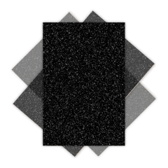 G eva Hand GLIT 20x30cm Negro 10U HG-31