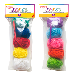 Set lanas Artel 5U + aguja 27620001 mix surtido