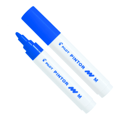 Marcador Pintor Acril 1.4 Azul Metal
