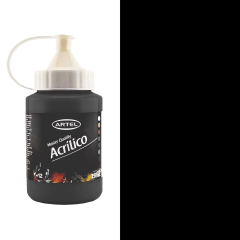 acrilico artel 250ml negro 221