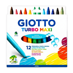 Marcador Giotto Turbo Maxi 12 col