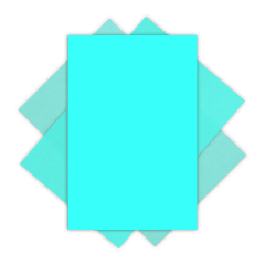 G eva Hand 20x30cm turquesa 10U H25