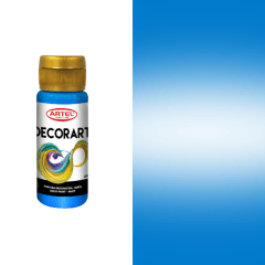 decorart artel 60ml metal azul 129