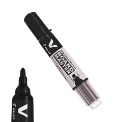 Marcador Pizarra Pilot VB Recarg. Negro