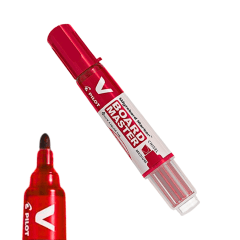 Marcador Pizarra Pilot VB Recarg. Rojo