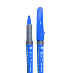 Marcador Tratto medio OHP Azul redondo