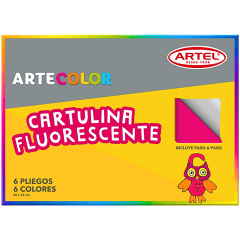 Artecolor fluorescente 25x35cm 6col 10010936