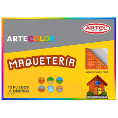 Artecolor maqueteria 25x35cm 12d 10010987