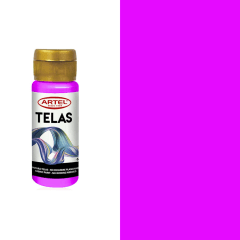 Pin Tela Artel Fr 60 Ml Neon Rosado 184