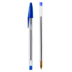 Lapiz Bic cristal medio Azul