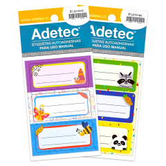 Etiquetas Adetec 35x70mm 12U 185