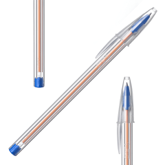 Lapiz Bic Fino Cristal Azul
