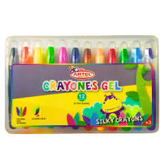 Crayones Artel Gel 12col 20100070