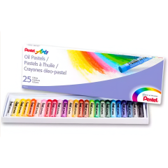 Crayones Pentel Oleo Pastel 25col 50230003