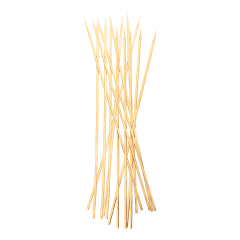 Palitos brocheta madera bio 30cm 100u 2230103
