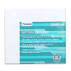 bastidor hand tela 20x20cm BT-2020