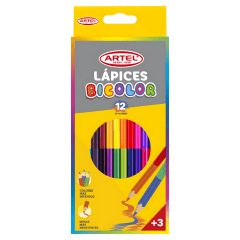 Lapiz Artel Bicolor 12Lap 24col 20630016