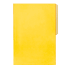 carpeta pigmentada hand oficio amarillo