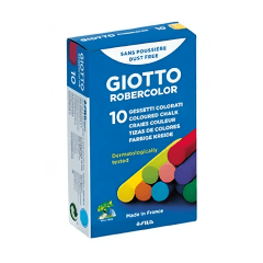 Tiza Giotto 10 U Colores