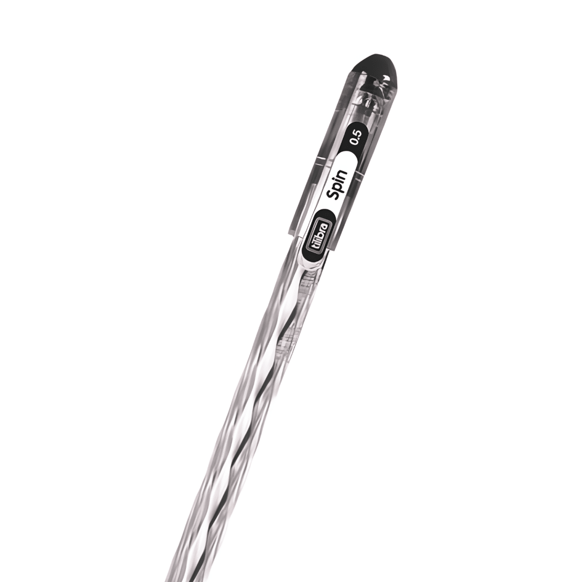 Lapiz Tilibra Pasta SPIN DP12 05 NEGRO2