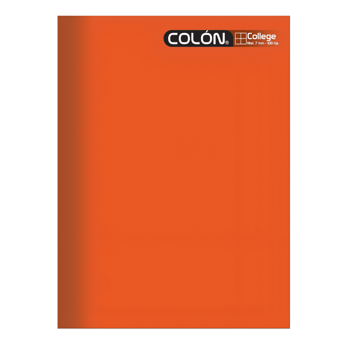 Cuad College Colon Liso 100h 7mm 306091