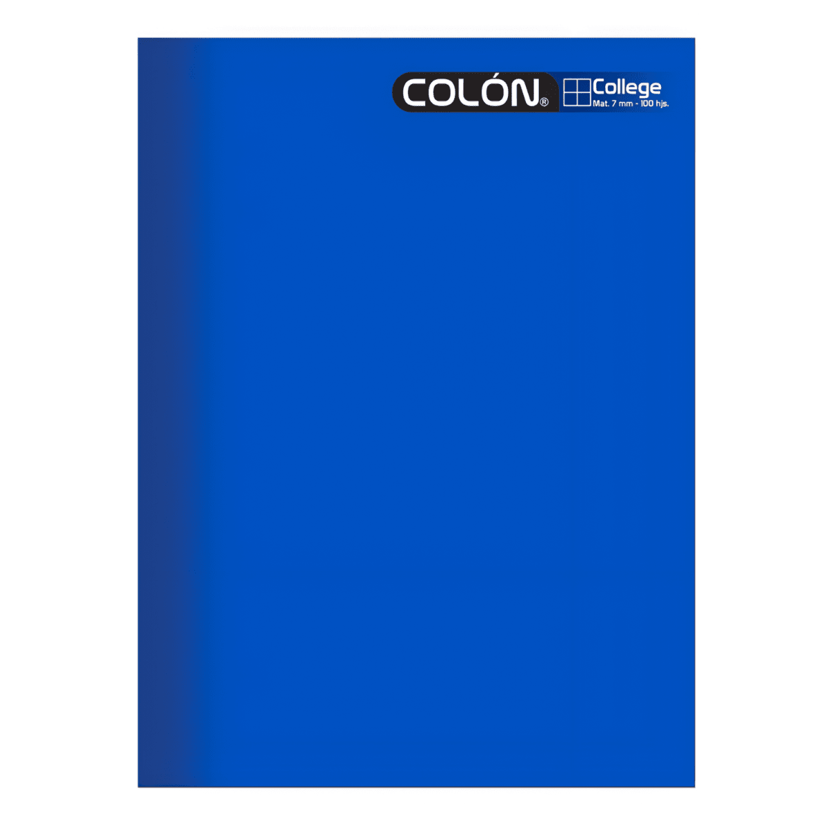 Cuad College Colon Liso 100h 7mm 306092