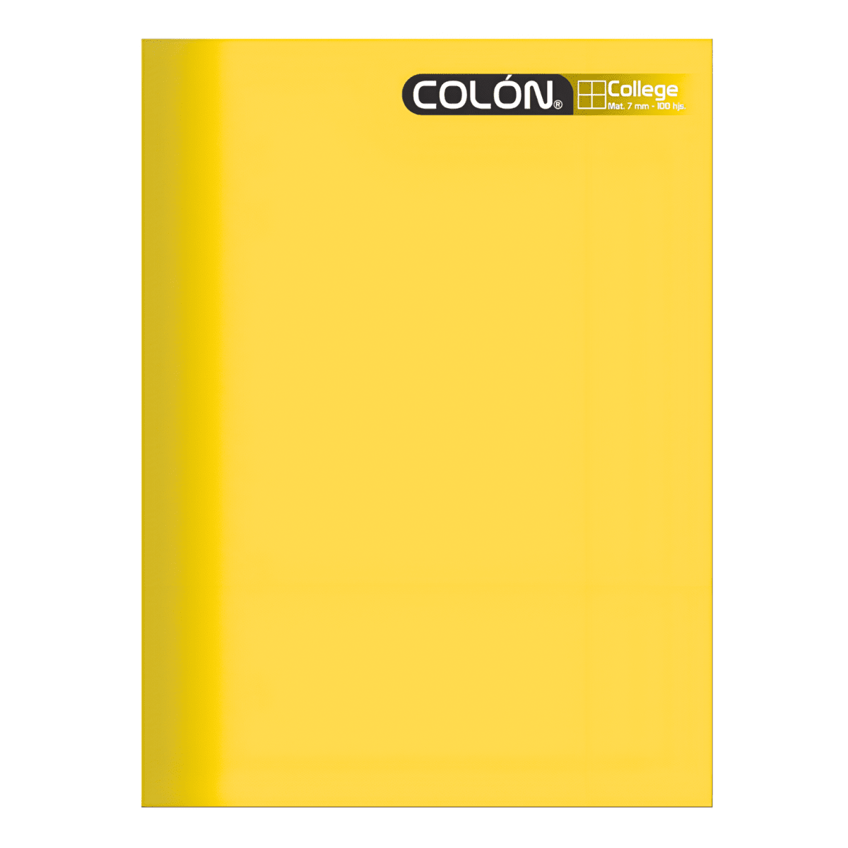 Cuad College Colon Liso 100h 7mm 306094