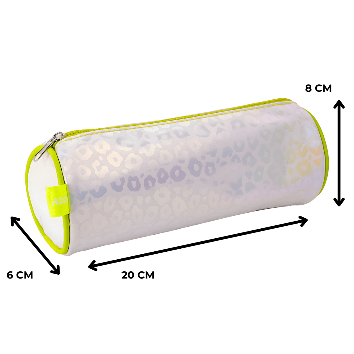 Estuche Adix Tela 20x8cm Tornasol A5031813