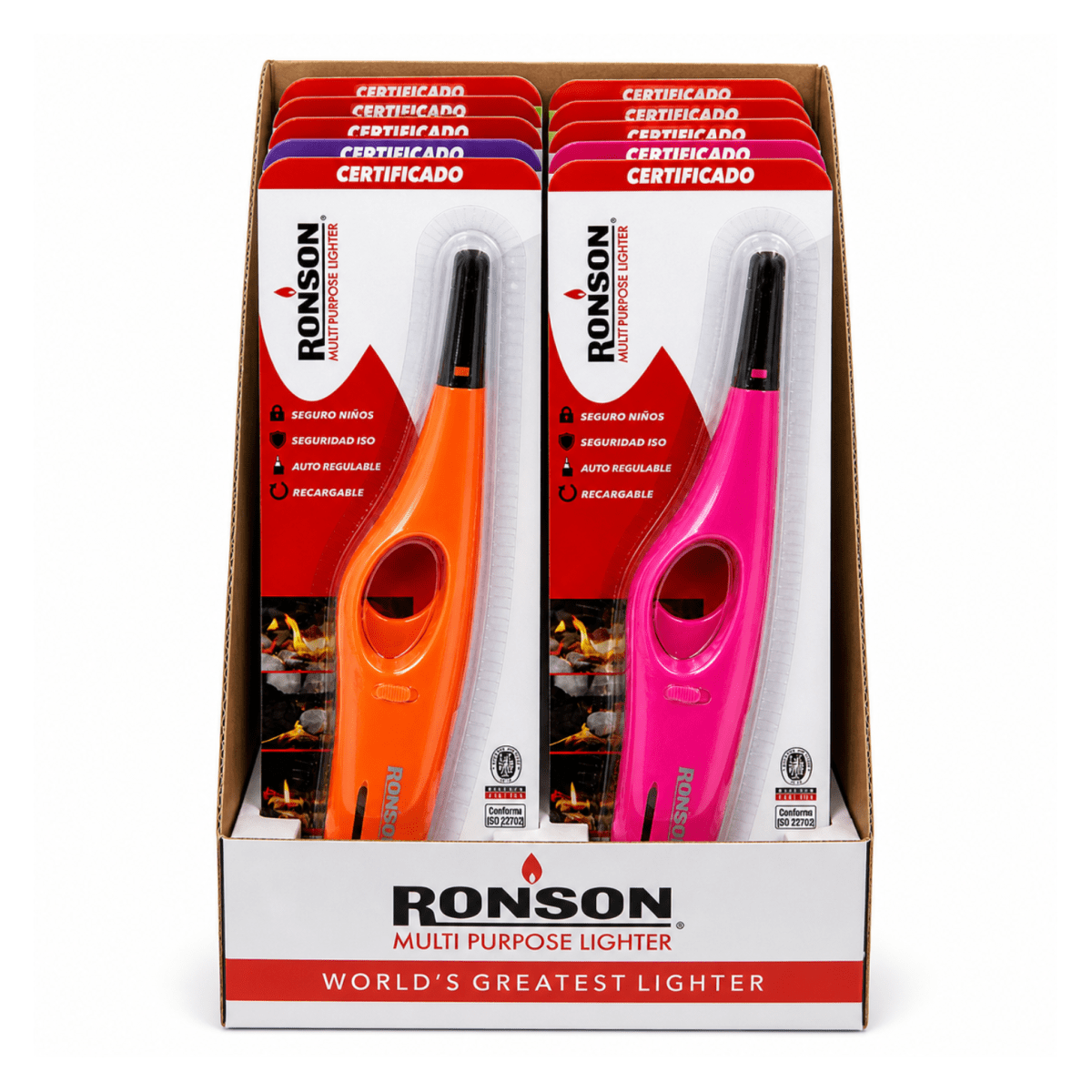 Enc. Cocina Ronson Tubo Corto Negro RXHG88075