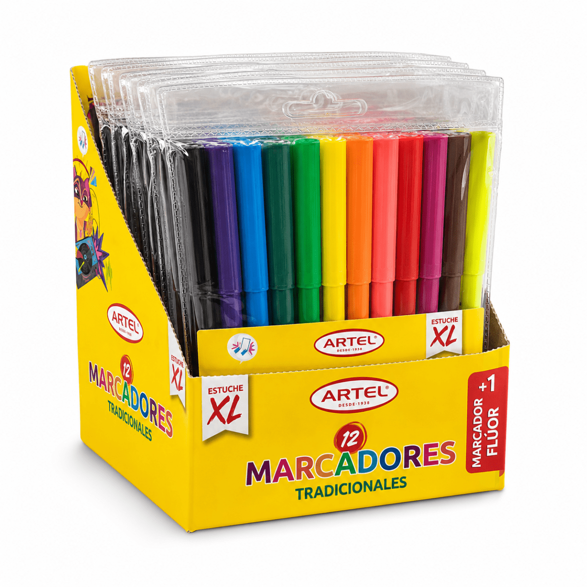 Marcador Artel 12 Col Unipunta 200101122