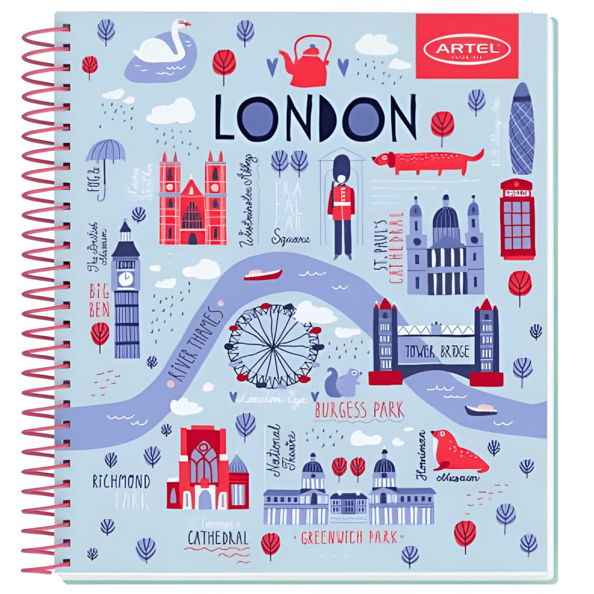Cuad Book Artel Urban 7mm 120H 201229602