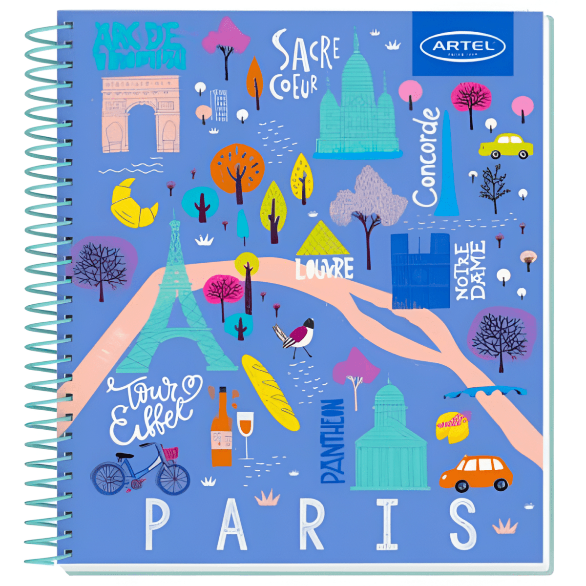 Cuad Book Artel Urban 7mm 120H 201229604