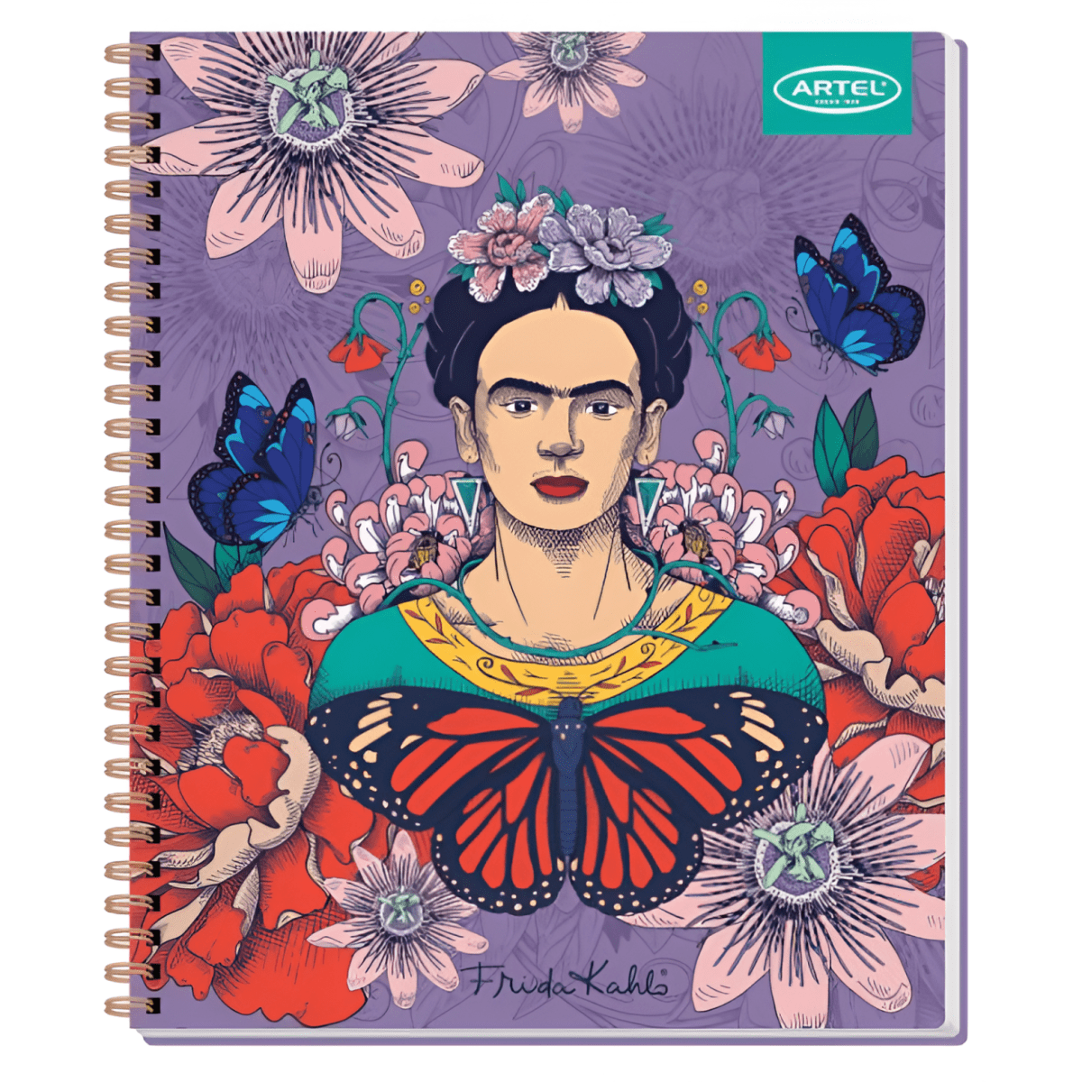 Cuad Univ Artel Frida Khalo 7mm 100H 201203944