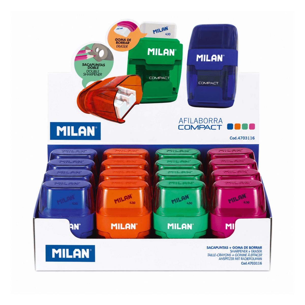 Afilaborras Milan Compact 47031163