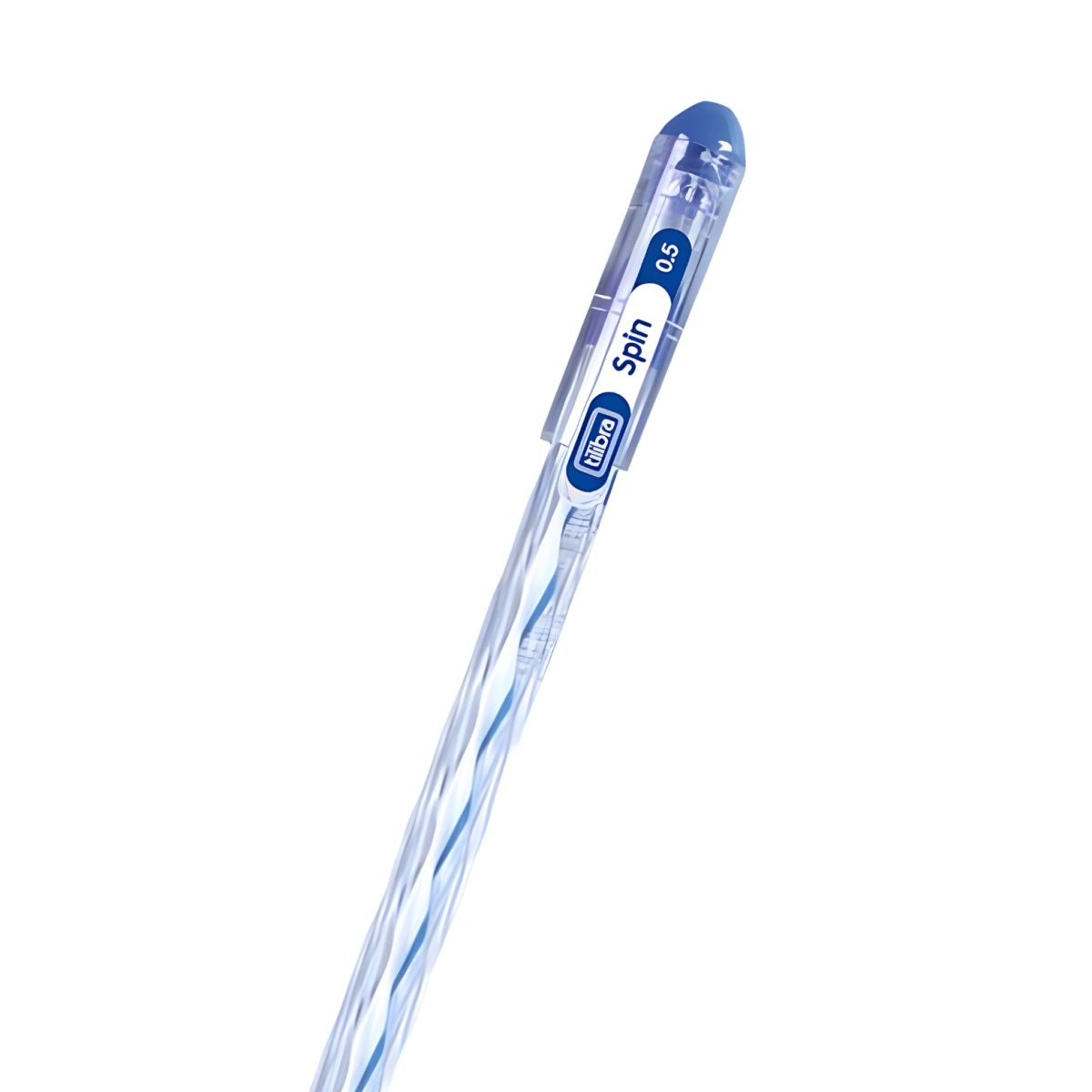 Lapiz Tilibra Pasta SPIN DP12 05 AZUL2