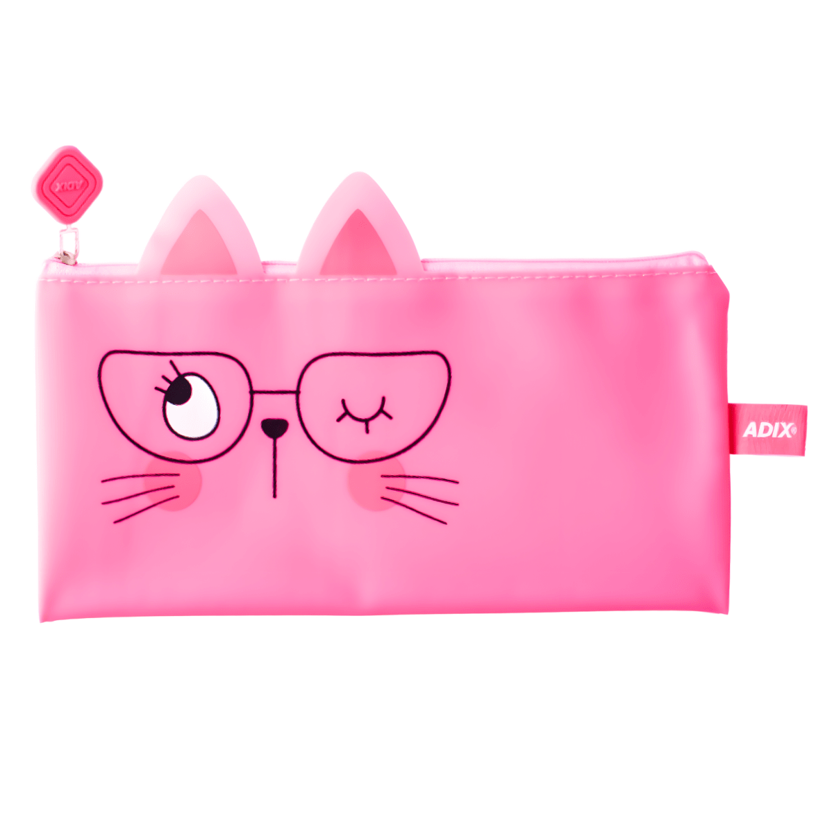 Estuche Adix PVC 22x11cm Rosado A503256 0