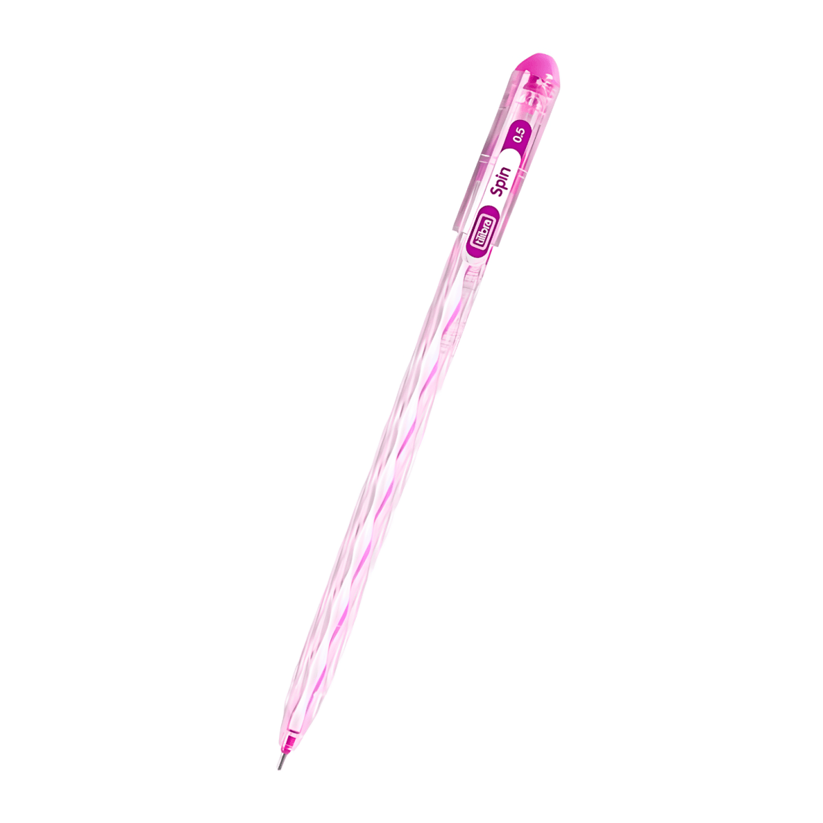 Lapiz Tilibra Pasta SPIN DP12 05 ROSADO 0