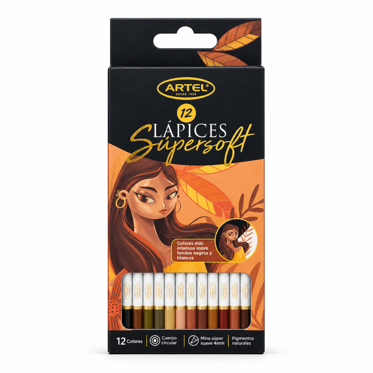Lapiz Artel Supersoft 12col RETRATO 0