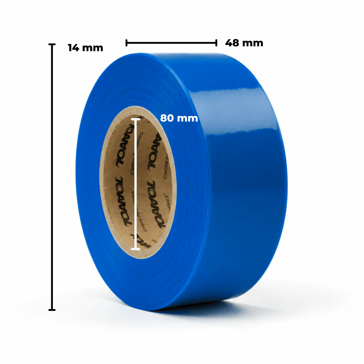 Cinta Teñida 50mic 48x100m Azul2