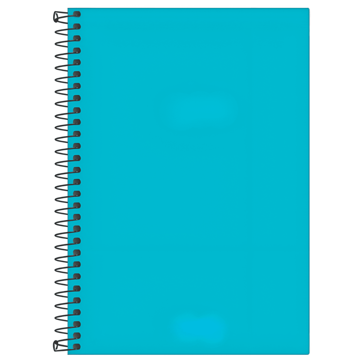 Libreta Tilibra Neon 1/4 80h Turquesa 3157372